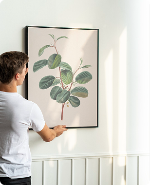 Perfectly Placed Wall Art Installation