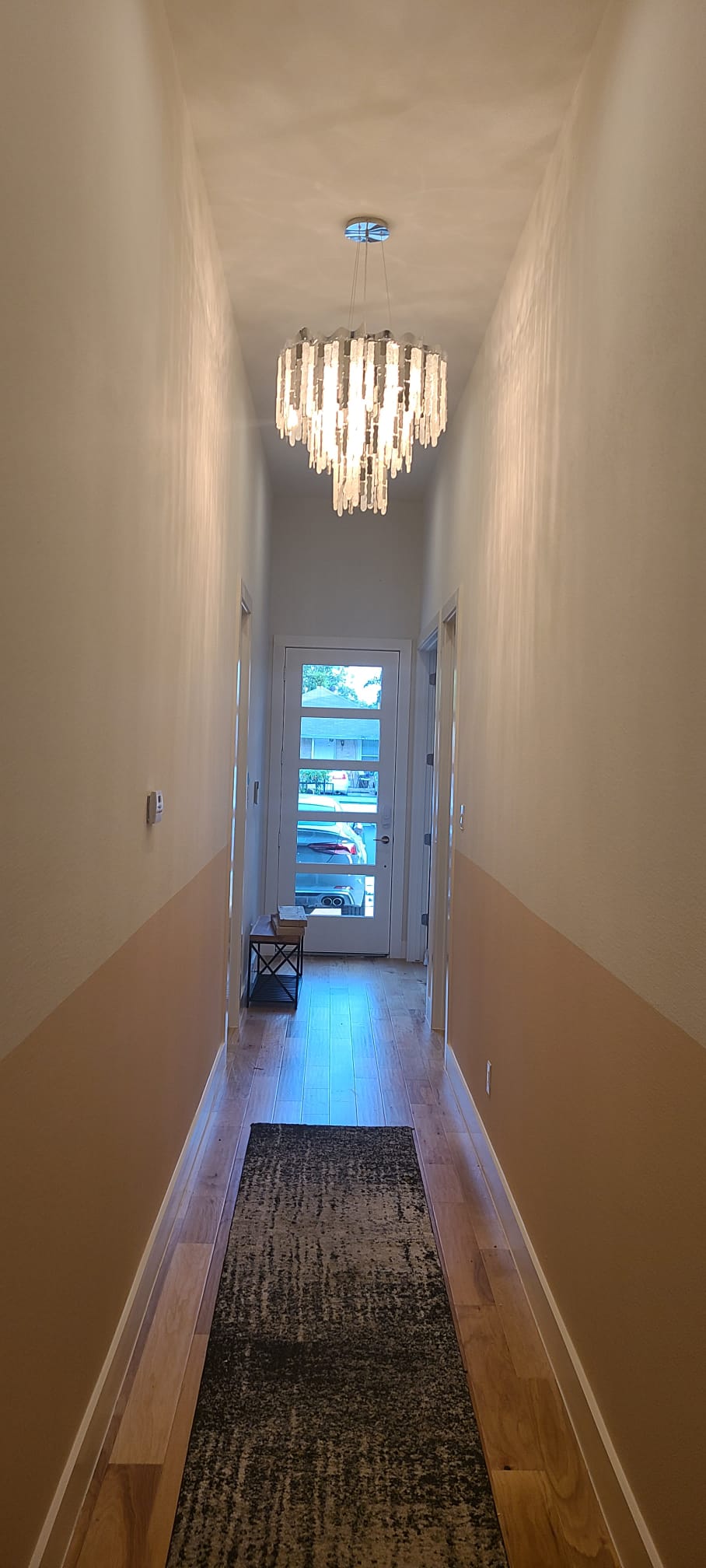 Chandelier installation